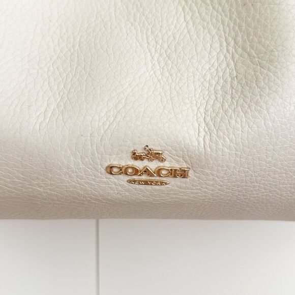 Coach Isabelle East West Pebble Leather Shoulder or Crossbody Bag - Picture 10 of 16